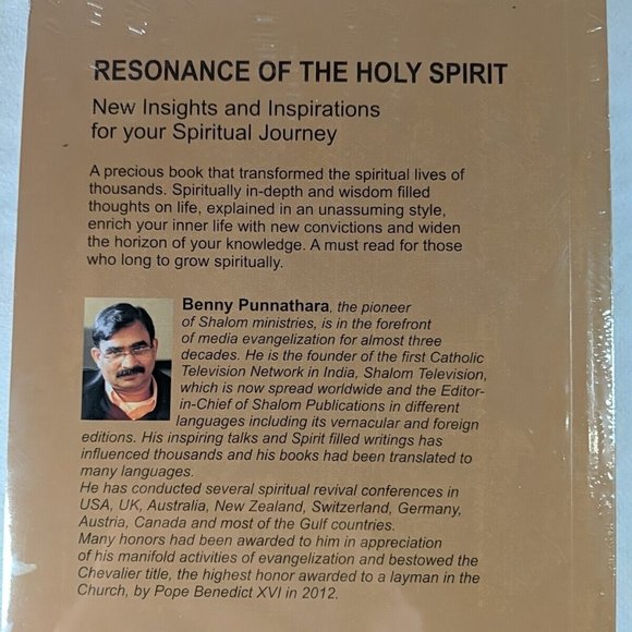 NEW Resonance of the Holy Spirit SEALED Benny Punnathara Paperback Book - Picture 6 of 8